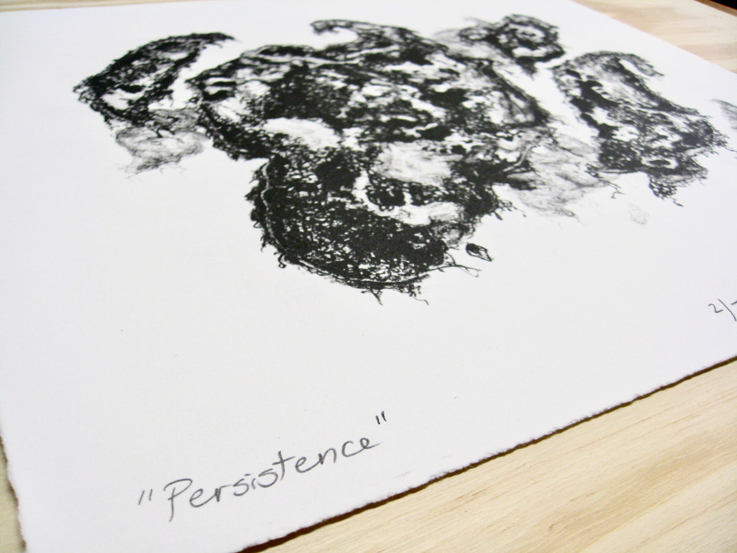 Persistence - lithograph print (14x12")