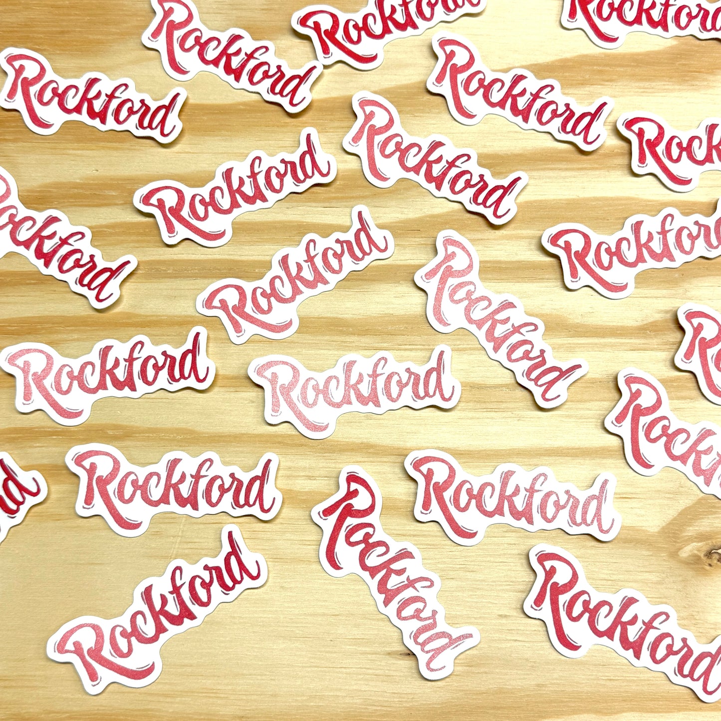 Rockford Sticker - 3" Vinyl Sticker