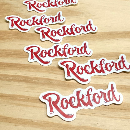 Rockford Sticker - 3" Vinyl Sticker