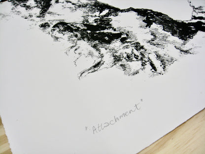Attachment - lithograph print (18x21.5")
